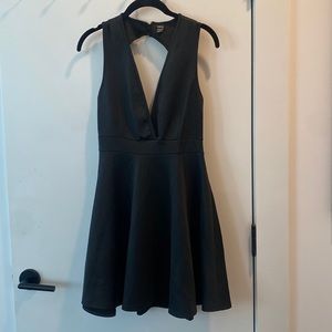 Black flowy SHEIN mini dress size M